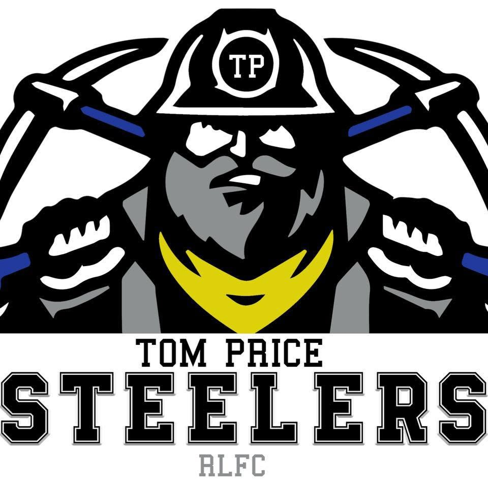 Tom Price Steelers Rugby League Club logo