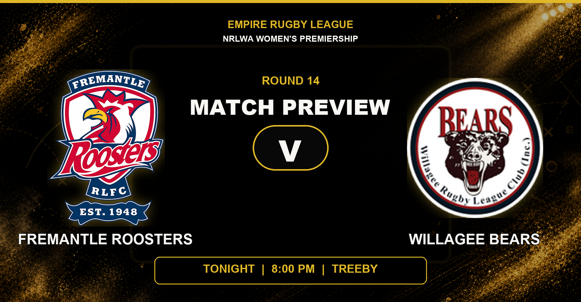 Women’s Premiership Round 14 Preview: Roosters face their Willagee problem in a pivotal top-four contest